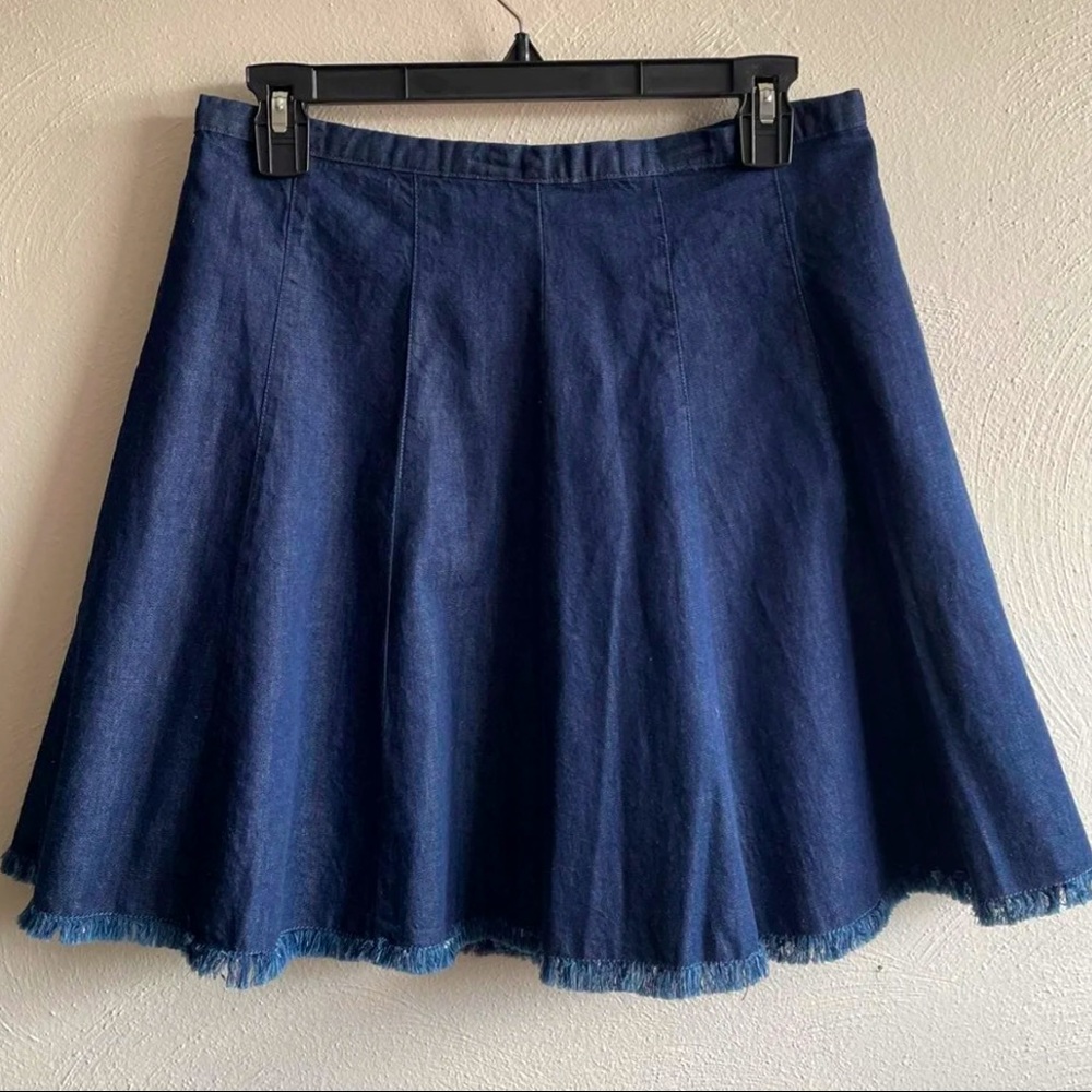 HYFVE Denim A-line Miniskirt Size M